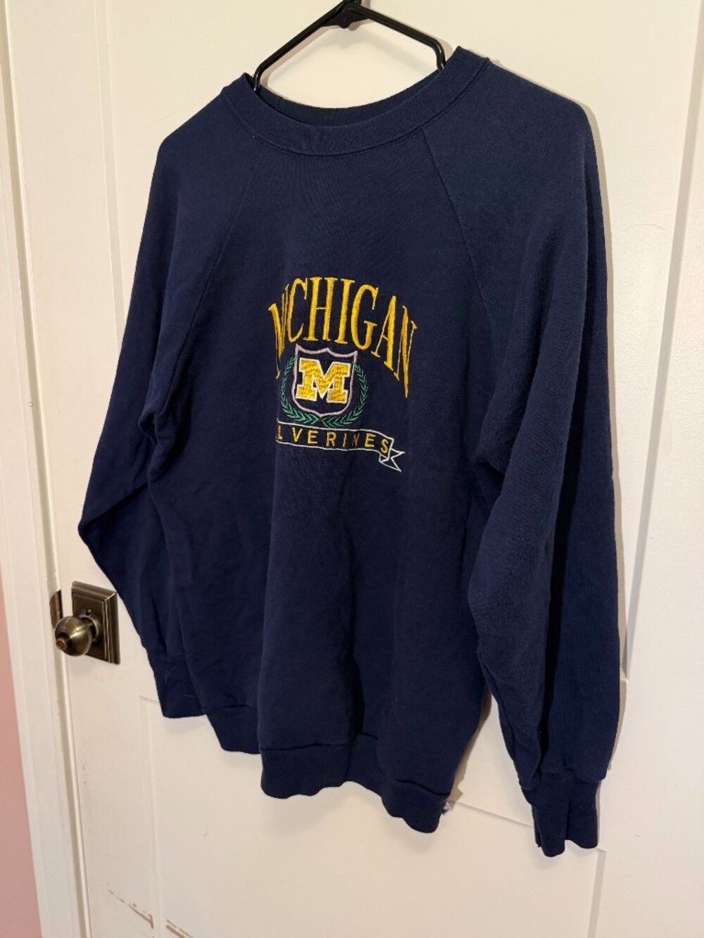 Logo 7 University of Michigan Crewneck Sweater